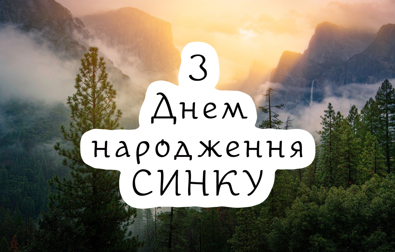 з днем народження сину