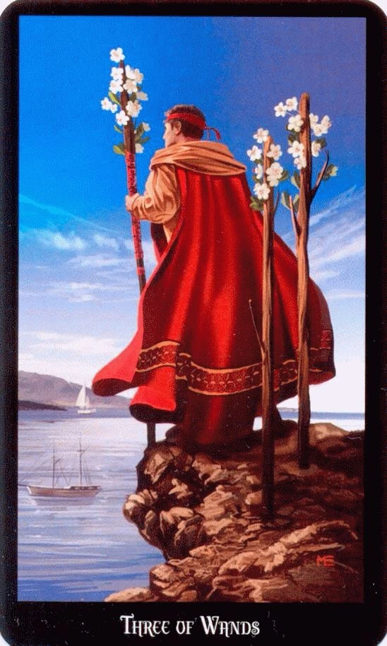 3 жезлы таро значение