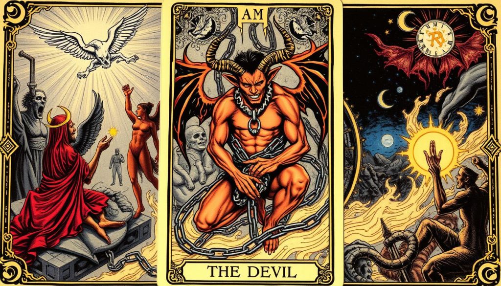 диявол таро перевернутий