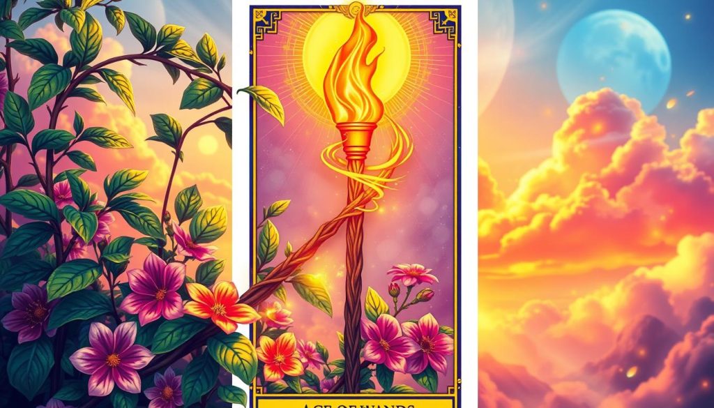 туз жезлов на отношения