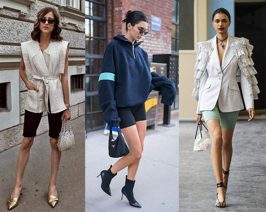 з чим носити велосипедки