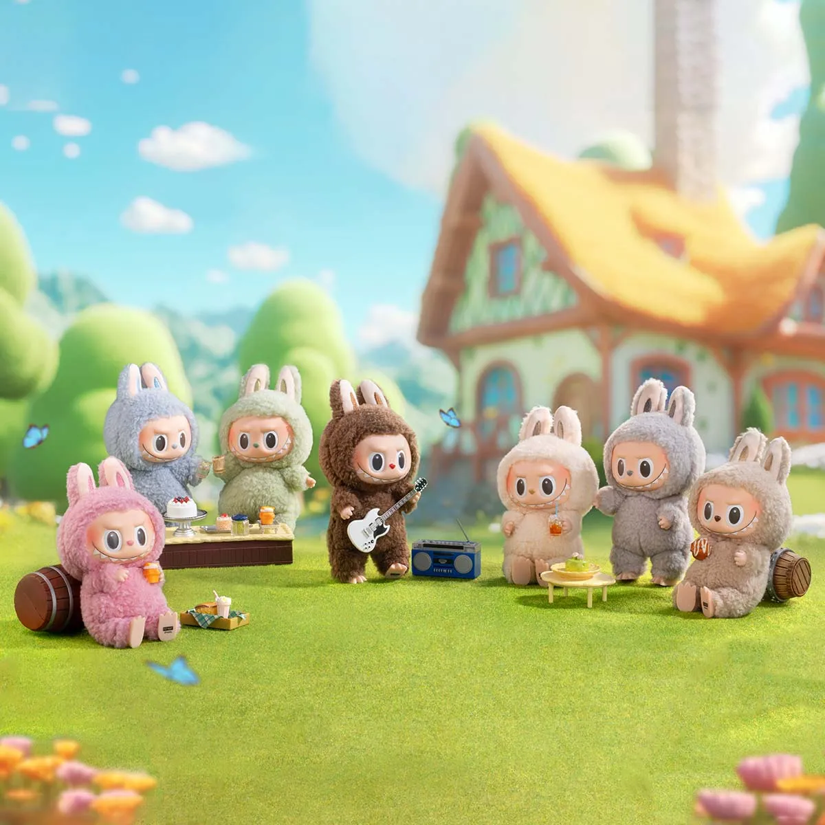 Exciting Macaron лабубу