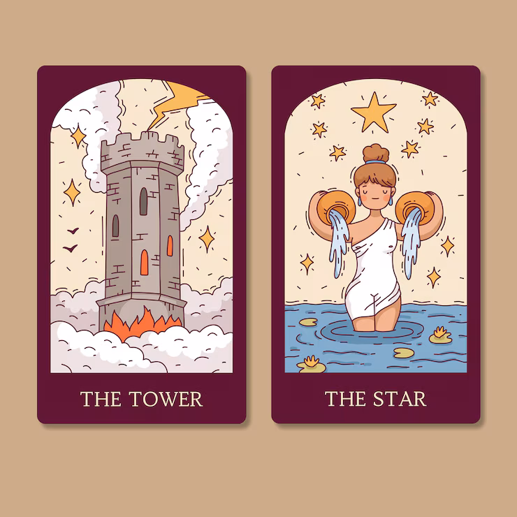 перевернутая башня таро