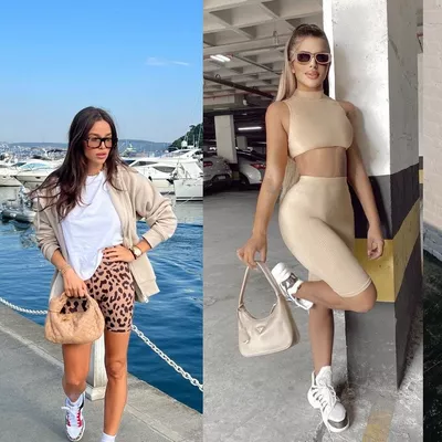 с чем носить велосипедки летом