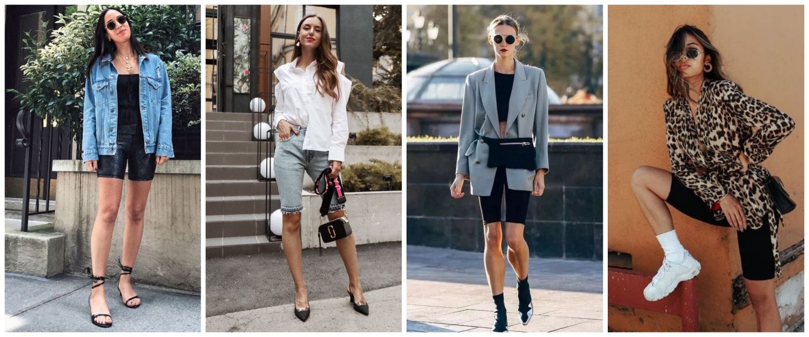 з яким взуттям носити велосипедки