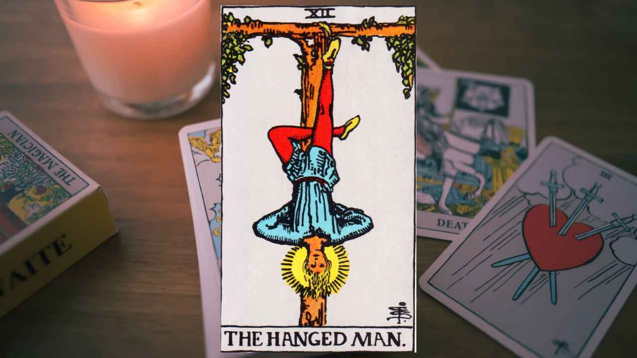 повешенный таро